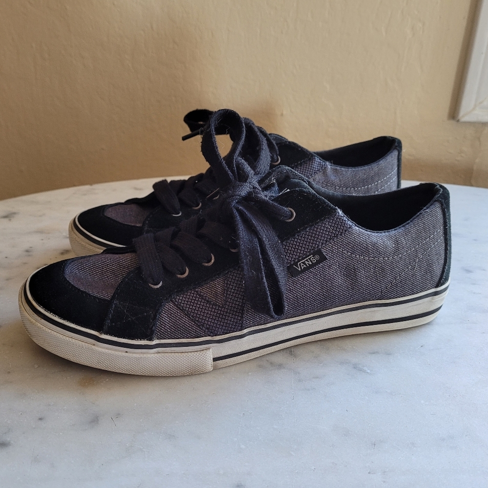 Gray/black Womens VANS